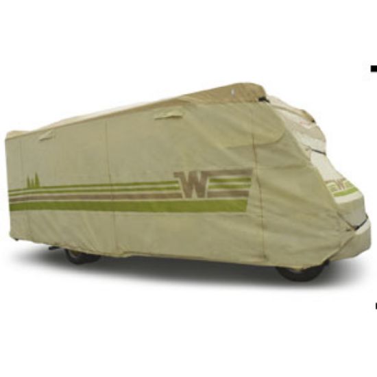 Picture of ADCO Winnebago (TM) Tan Polypropylene Cover For 20' 1"-23' Class C Motorhomes 64812 01-8638                                  