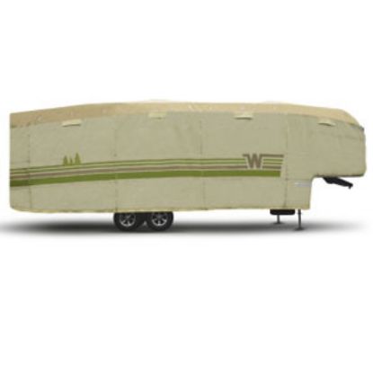Picture of ADCO Winnebago (TM) Tan Polypropylene Cover For 5th Wheel 23' 1"-25' 6" Trailers 64852 01-8657                               