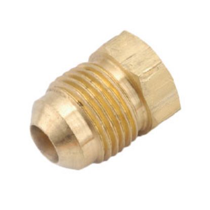 Picture of Anderson Metal LF 7439 Series Lead Free Brass 1/2" Fitting Plug 704039-08 06-1222                                            