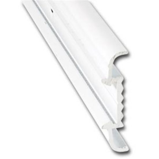 Picture of AP Products  1-1/4"W x 1/3"T x 16'L Polar White Aluminum Long Leg Insert Corner Trim 021-56401-16 20-6961                    