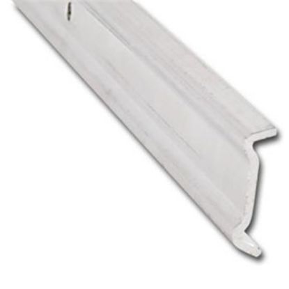 Picture of AP Products  14'L Mill Aluminum Roof Edge Trim 021-59803-14 20-6973                                                          