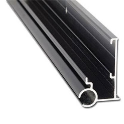 Picture of AP Products  16' Black Aluminum Awning Rail 021-56302-16 20-6957                                                             