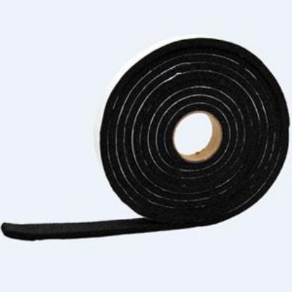Picture of AP Products  Black 50' x 1" x 5/32" Weather Stripping 018-532150 13-0309                                                     