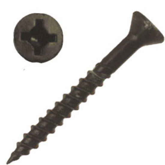 Picture of AP Products  Box of 100 Bronze Square Recess Flat Head 8 x 3" Screw 012-FSQ100BZ 8 X 3 69-8286                               