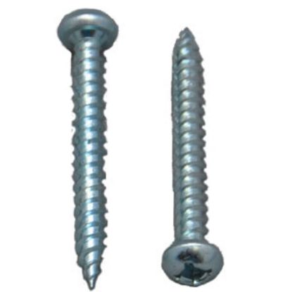 Picture of AP Products  Box of 500 Bronze 8 X 1-1/4" Square Recess Pan Head Screw 012-PSQ500BZ8X1-1/4 69-8282                           