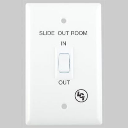 Picture of AP Products  White Rocker Slide Out Switch 014-120639 46-0944                                                                