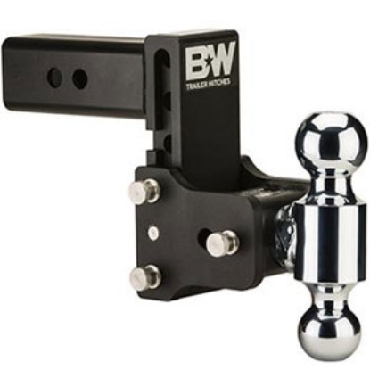 Picture of B&W Hitches Tow & Stow (TM) Class V 2-1/2" 14.5K 7.45" Drop x 7.45" Lift Triple Ball Mount TS20049B 14-1724                  