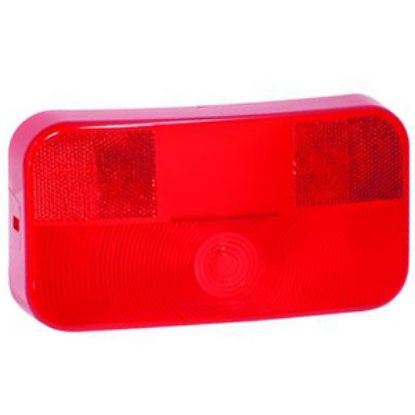 Picture of Bargman  Red Tail Light Lens For Bargman Part# 30-92-001/30-92-106 34-92-012 18-0180                                         