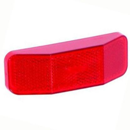 Picture of Bargman 99 Series Red 4-1/16"x1-3/8"x1" Side Marker Light 34-99-001 18-0419                                                  