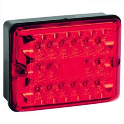 Picture of Bargman Reflector 5-13/16"x4-3/8"x2-7/8" LED Stop/ Tail/ Turn Light 42-86-101 18-0066                                        