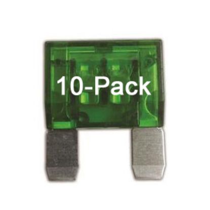 Picture of Battery Doctor  10-Pack 20A Maxi Yellow Blade Fuse 24520-10 19-3589                                                          