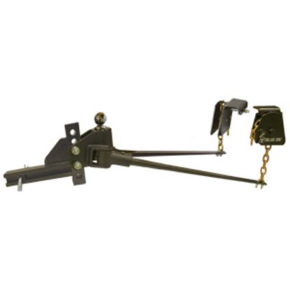 Picture of SwayPro Weight Distribution Hitch BXW1000 - 10,000 GTW / 1,000 TW - Clamp On Brackets With 7-Hole Shank