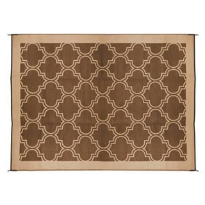 Picture of Camco  9' x 12'  Brown/ Tan Camping Mat 42857 01-0741                                                                        