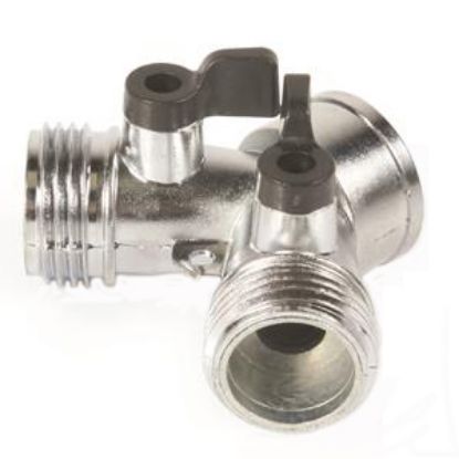 Picture of Camco  Metal Y Hose Shut-Off Valve 20113 10-0801                                                                             