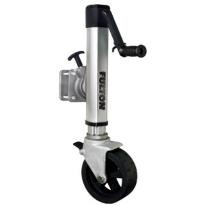 Picture of Bulldog-Fulton F2 (R) Silver 1600 Lb Wide Track Sidewind Trailer Jack 1413040134 15-0080                                     