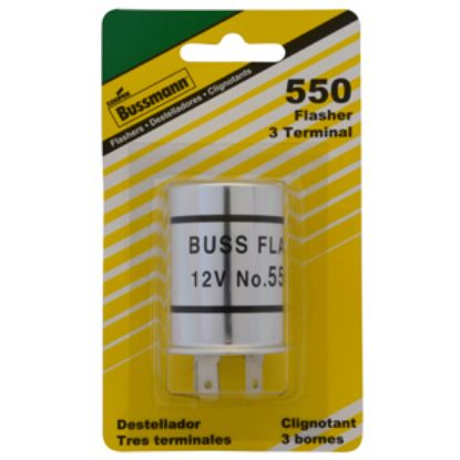 Picture of Bussman  3-Prong Heavy Duty Flasher BP/550-RP 19-3400                                                                        