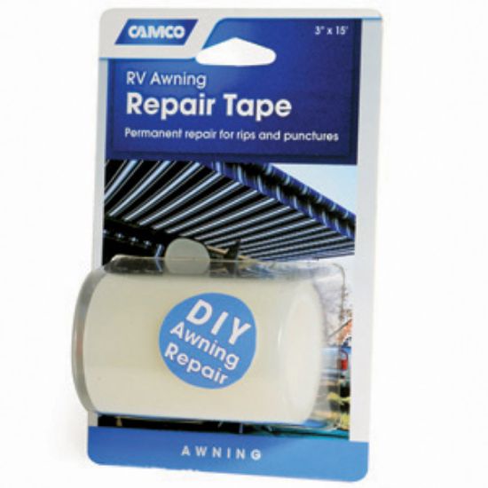 Picture of Camco  White 3" x 15' L Multi Purpose Tape 42613 01-0920                                                                     