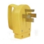 Picture of Camco Power Grip (TM) Yellow 50A Male Power Cord Plug End w/ Handle 55252 19-0482                                            