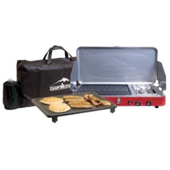 Picture of Camp Chef  Rectangular Non-Stick Coated Aluminum LP Barbeque Grill MS2GG 03-0869                                             