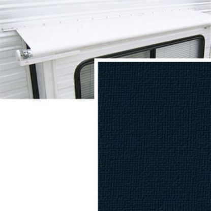 Picture of Carefree  11' 9" w/ 42" Ext Solid Black Denim Vinyl Slide Out Awning Fabric DG1416242 00-1446                                