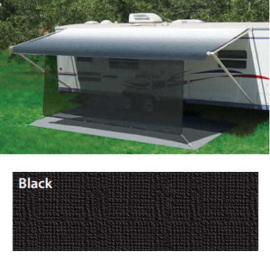 Picture of Carefree SunBlocker (TM) 6' Drop x 10' L Black Awning Sun Block Panel 82108802 01-2688                                       