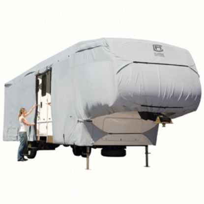 Picture of Classic Accessories PermaPRO (TM) Polyester Water Resistant RV Cover For 20-23' 5th Wheel Trailers 80-121-141001-00 01-0250  