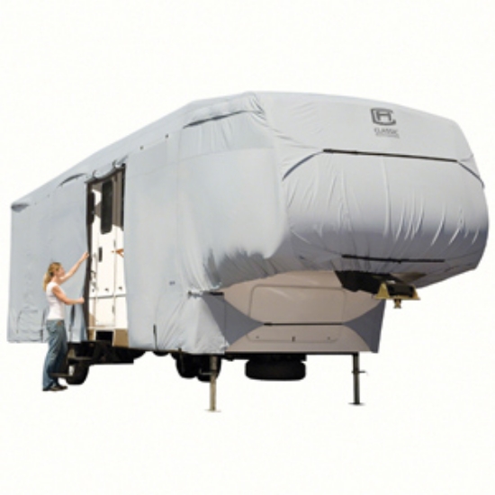 Picture of Classic Accessories PermaPRO (TM) Polyester Water Resistant RV Cover For 33-37' 5th Wheel Trailers 80-319-181001-RT 01-0822  