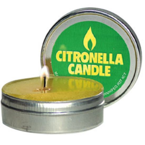 Picture of Coghlan's  Yellow Citronella Tub Type Candle w/ Single Wick 9075 69-8650                                                     