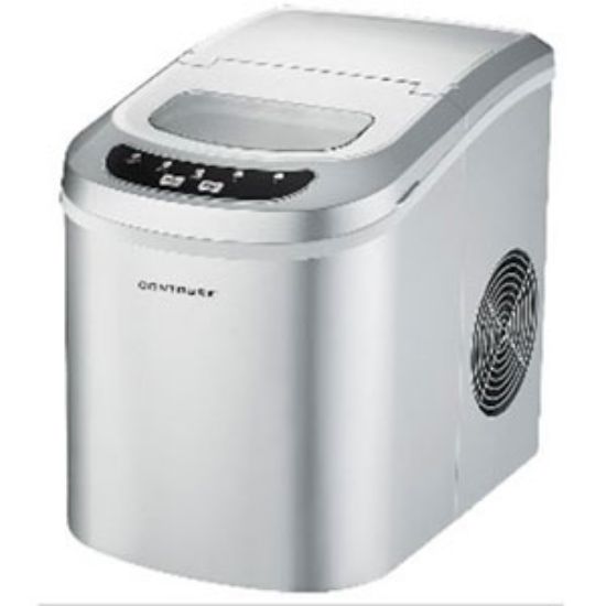 Picture of Contoure  Silver Portable 120V/15A 2lb Capacity Compact Ice Machine RV-135Z 72-1389                                          