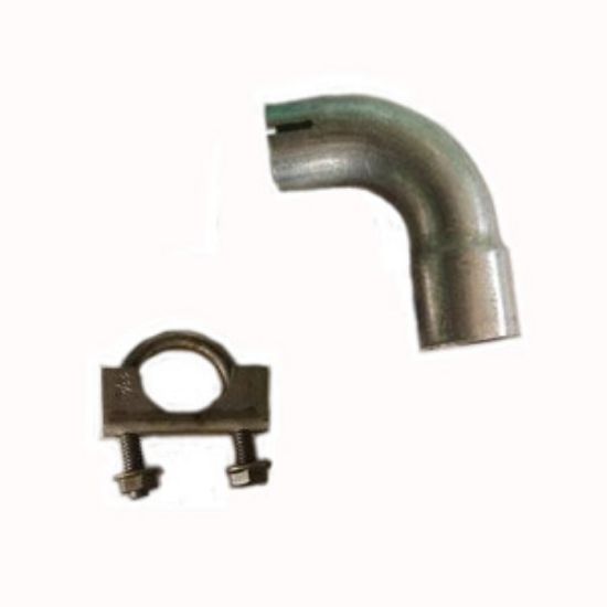 Picture of Cummins Onan  1-1/2"Dia 90 Deg Bend Generator Tailpipe for RV QG/MicroQuiet KY Models 155-2847 99-2373                       