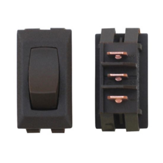 Picture of Diamond Group  1-Piece Brown SPST Rocker Switch DG53UVP 19-2071                                                              