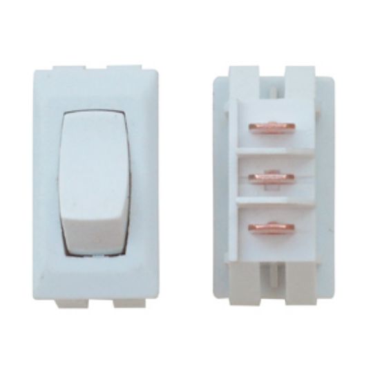 Picture of Diamond Group  1-Piece Ivory SPST Rocker Switch DG86UVP 19-2072                                                              