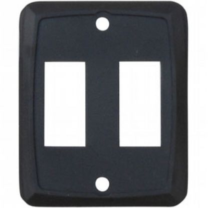 Picture of Diamond Group  3-Pack Black Double Opening Switch Plate Cover DG215PB 69-8865                                                