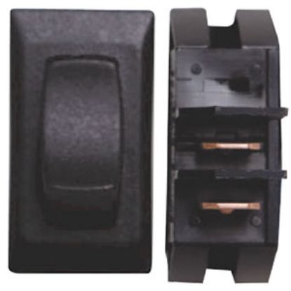 Picture of Diamond Group  3-Piece Black SPST Rocker Switch DG118UPB 69-8827                                                             