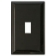 Picture of Diamond Group  Brown Single Speed Toggle Opening Switch Plate Cover DG52491VP 19-1360                                        