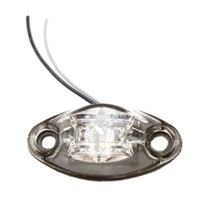 Picture of Diamond Group  Clear 2-5/8"L x 1-1/4"W x 3/4"D LED Side Marker Light DG52530VP 18-2241                                       