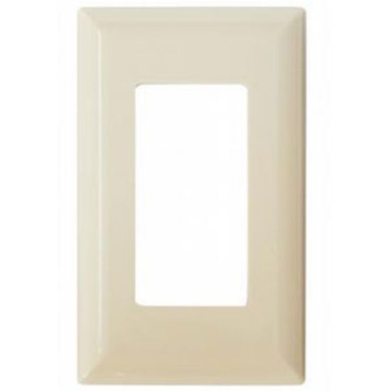 Picture of Diamond Group  Ivory Single Speed Decor Opening Switch Plate Cover DG52495VP 19-1365                                         