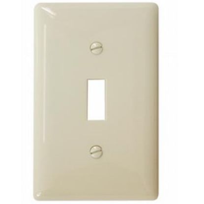 Picture of Diamond Group  Ivory Single Toggle Opening Switch Plate Cover DG34VVP 19-0454                                                