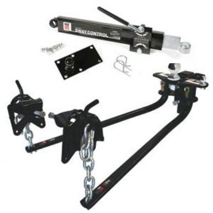 Picture of EAZ-Lift  600 Lb Round Bar Weight Distribution Hitch w/Shank & 2-5/16" Ball 48056 14-0498                                    