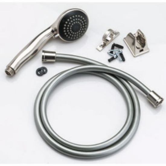 Picture of Empire Brass  Brushed Nickel Vinyl Shower Upgrade Kit UPGD-PVC-SHWR-ASSY-BN 10-0011                                          