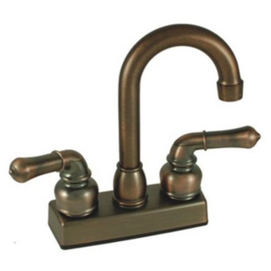 Picture of Empire Brass Ultra Line Bronze w/Teapot Handles 4" Faucet U-YOB16OB 10-2376                                                  