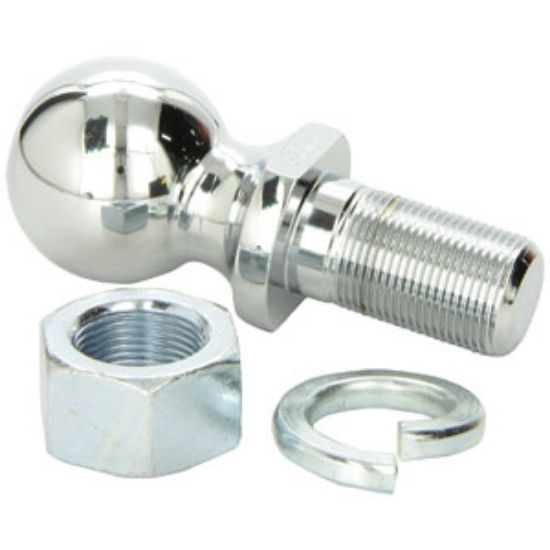 Picture of Equal-i-zer Equalizer Chrome 2" Trailer Hitch Ball w/ 1-1/4" Diam Shank 91-00-6080 14-2977                                   