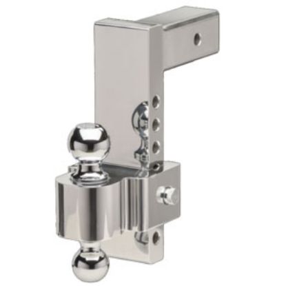 Picture of Fastway E-Series HD 6”/7” drop/rise Adjustable Aluminum Ball Mount 42-00-2625 14-1634                                        