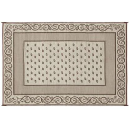 Picture of Faulkner  16' x 8' Beige Reversible Camping Mat 49599 01-0639                                                                