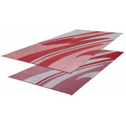 Picture of Faulkner  20' x 8' Burgundy Reversible Camping Mat 46363 01-0682                                                             