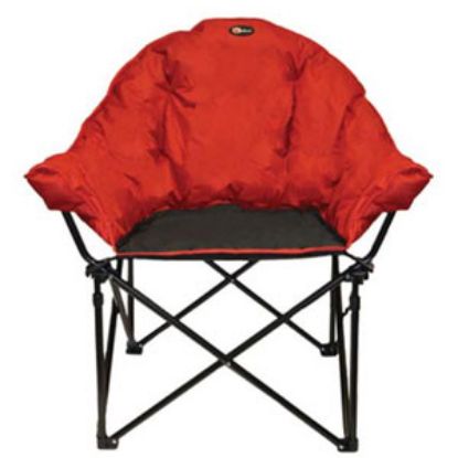 Picture of Faulkner  Burgandy/Black Bucket Chair 49579 03-0299                                                                          