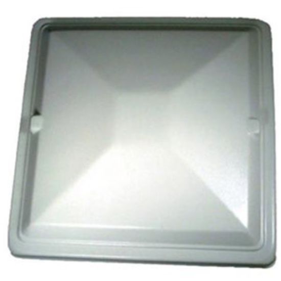 Picture of Heng's  26" x 26" White Exit Vent Lid for Jensen J294X26WH 22-0358                                                           