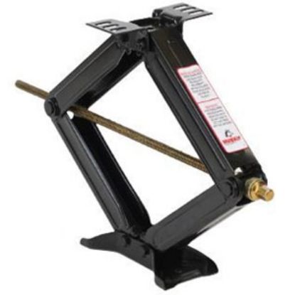 Picture of Husky Towing  2-Pack 5,000 Lb 24" Max Stabilizer Scissor Jack w/ Crank Handle 88121 14-1712                                  