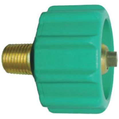 Picture of JR Products  1-5/16" Female ACME Quick Connect x 1/4" MPT LP Hose Connector 07-30285 06-0078                                 