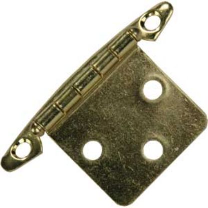 Picture of JR Products  2-Pack Brass Free Swing Flush Mount Hinge 70615 20-1964                                                         